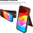 KIHUWEY Wallet Case for iPhone 15 Plus with Credit Card Holder, Flip Premium Leather Magnetic Clasp Cover
