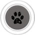 PopSockets PopGrip for MagSafe - Black Dog Paw Print Gray