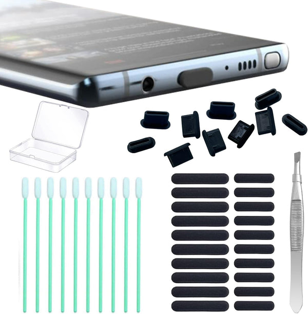 USB C Dust Plug, USB C Port Cover, Compatible with iPhone 15, Galaxy S24-S20, Pixel, MacBook, iPad, Switch & All Type-C