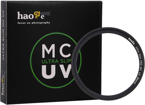 Haoge 39mm Ultra Slim MC UV Protection Multicoated Ultraviolet Lens Filter for Canon Nikon Sony Minolta Pentax Olympus
