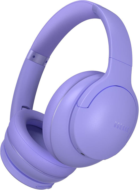 DOQAUS Wireless Headphones Bluetooth, 90 Hours Playtime with 3 EQ Modes, HiFi Stereo Headphones with Microphone, Soft