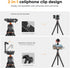 K&F Concept Mini Tripod Stand, Flexible Camera Tripod with Bluetooth Remote, Compatible with Smartphone/Canon Nikon