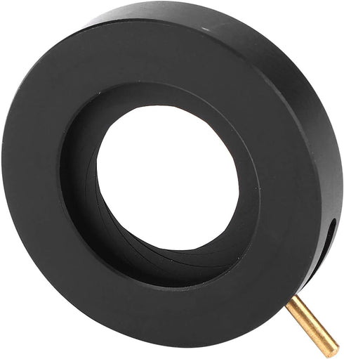 Yosoo Health Gear Aperture Diaphragm, Adjustable Aperture Diaphragm 1.5-25mm Microscope Vision Lens Adapter Aperture Adjustable