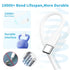 USB C Charger Cable, 2023 USB C to USB C Cable (3ft, 2Pack), 60W(3A) for iPhone 15/15 Pro/15 Plus/Max, iPad Mini 6/Pro