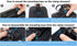 360° Rotatable Waterproof Bike Phone Mount Bag, Touch Screen Holder for iPhone 15 14 13 12 11, Galaxy S23 FE, Google