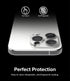 Ringke Camera Glass Protector for iPhone 15 Pro Max, Tempered Glass Cover - 2 Pack