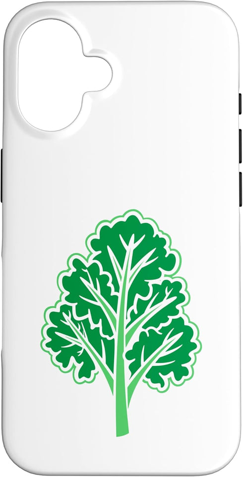 Minimalist Funny vegetable simple Kale Funny Food Vegetable Minimalist Simple Kale Case for iPhone 16