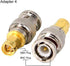 onelinkmore SMA to BNC Adapter Kits, 4 Pieces, for SDR, Handheld Radios, Scanner