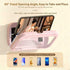 Generic Bathroom Waterproof and Anti-Fog Phone case, Wall-Mounted Phone Stand Without Drilling Holes, TV-Watching