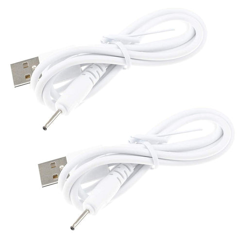 2pcs USB Charger Replacement for Stylus Pen Tablet Pen for Huion P80/PE330/PF150 Graphics Pen Barrel Jack 2.0mm USB