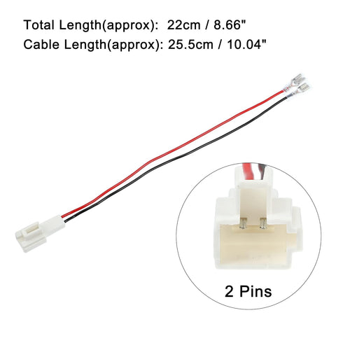 X AUTOHAUX 4 Pcs Car Speaker Connector for Kia, Hyundai, Toyota, Subaru, Suzuki Wire Harness Adapter Connector