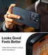 TORRAS 15 Pro Case, Black - Slim Shockproof Design, 12FT Military Grade Drop Tested, Anti-Fingerprint & Scratch Matte