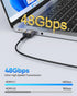 8K 1FT 2-Pack, 48Gbps 1 (8K@60Hz, 4K@60Hz, 2.3) Thin HDMI Cable Ultra Slim HDMI Cable Flexible Short HDMI Cord Foot