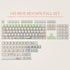 Keycaps 143 Keys PBT Custom Keycaps, Rabbit Cute MOA Profile Keycaps for Cherry Gateron MX Switches Mechanical