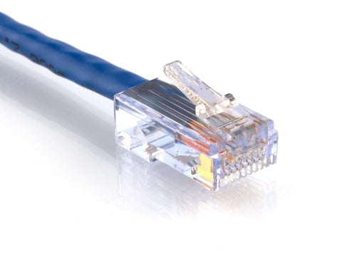 Networx RJ45 Cat 6 Ethernet Patch Cable 4 Foot Blue Non-Booted UTP