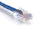 Networx RJ45 Cat 6 Ethernet Patch Cable 4 Foot Blue Non-Booted UTP