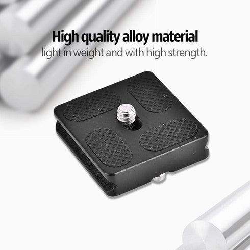 Quick Release Plate with 1/4inch Screw Mount for Monopod Tripod Ball Head SLR Camera