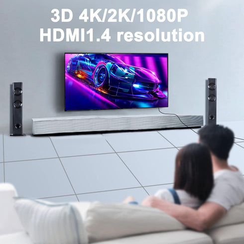 XMSJSIY HDMI Extender, HDMI to RJ45 Converter Repeater Over Cat 5e/6, 1080p up to 30m for HDTV, PS4