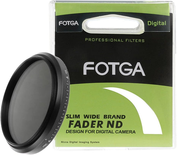 Fotga 52mm Variable ND Filter, ND2 to ND400, for Nikon Z 26mm f/2.8, Canon EF-S 24mm F2.8, Sony, Olympus