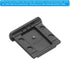 PATIKIL 12mm Universal Hot Shoe Cover Cap, 5 Pack Plastic Protector for DSLR/SLR Camera, Black