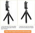 KLIOMAX Set 1/4 (2-Pack) Dual-Mount Smartphone Tripod Adapter Vertical & Horizontal Phone Holder with Screw, Adjustable