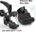 iTODOS Cell Phone Holder Mount Clip for Golf Cart, Wheelchair, Walker, Stroller, Spin Bike, Table - Fits iPhone,