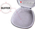 LTGEM Hard Headphone Case for Logitech H390, H430, H570e / JLab Go Work, Black+Grey