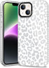 2 Pack Cheetah Cases for iPhone 13/14 (6.1") - Clear Leopard Pattern, Slim Shockproof TPU Cover for Women & Girls.