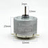 ACOSBKK RC520 5V 6V 9V 12V 14300RPM 32mm Mini Motor Micro Diameter Round Carbon Brush Motor DIY Sweeper Robot Toy Model
