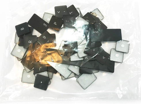 Willhom Keyboard Keys, Keycap US Set Replacement for MacBook Pro Touch Bar 13-inch A1989, 15-inch A1990