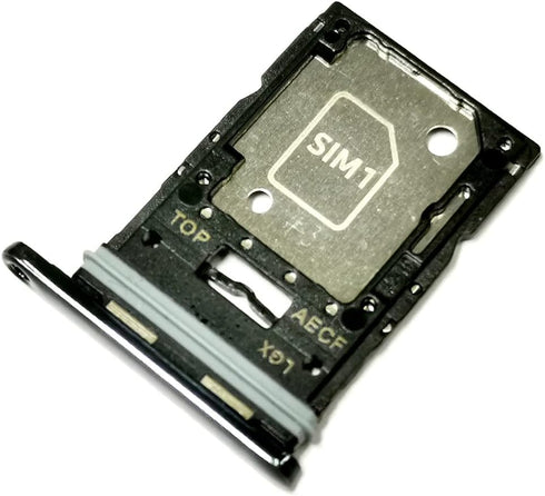 Galaxy A53 5G SIM Card Tray Dual Replacement A53 5G Sim Card Slot Holder for Samsung Galaxy A53 5G SM-A536U A536U1 A536E A536 A536W S536DL Sim Card Tray Repair Part with Opening Needle (Black)