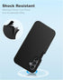 FNTCASE Samsung Galaxy A15-5G Case: Rugged Dual Layer Silicone Cover with Built-in Screen Protector, Slim & Shockproof,
