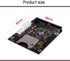 1Pcs SD SDHC Card to IDE 3.5" 40Pin Male Adapter, IDE Hard Disk Drive Adapter