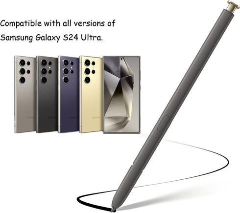 2 Pack Galaxy S24 Ultra S Pen Replacement for Samsung Galaxy S24 Ultra, Stylus Pen without Bluetooth, Galaxy S24 Ultra