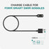 TUSITA Charger Cable Compatible with Form Smart Swim Goggles - 1M