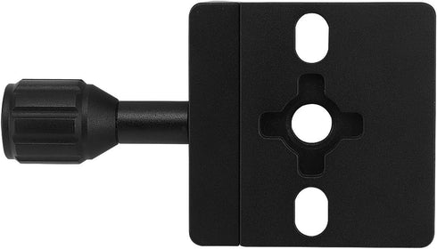 Haoge CP-51 50mm Screw Knob Clamp Adapter for Quick Release QR Plate, Camera Tripod Ballhead Monopod Ball Head Fit Arca