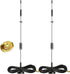 BINGFU 4G LTE Antenna 8dBi Magnetic Base MIMO SMA Male Antenna (2-Pack) Compatible
