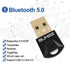 USB Bluetooth 5.0 Adapter Dongle, Wireless Transmitter Receiver for PC, Laptop, Desktop, Stereo Music, Skype Call,
