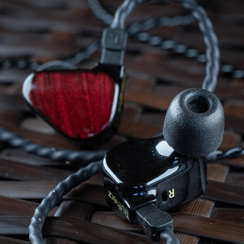 Comply 600 Core Series Memory Foam IEM Ear Tips - Superior Noise Isolation, Secure Fit, Black (S/M/L) - 3 Pairs