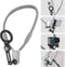 Magnetic Neck Phone Holder, 4 in 1 Neck Mount for Phones and Action Cameras, Hands-Free Holder for Recording POV/Vlog
