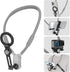 Magnetic Neck Phone Holder, 4 in 1 Neck Mount for Phones and Action Cameras, Hands-Free Holder for Recording POV/Vlog
