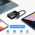SmartQ 4-in-1 3.0 S10/S9/S8, 2 SD Card Reader, USB C SD/Micro SD/MS/CF Memory Card Reader, Adapter for Camera