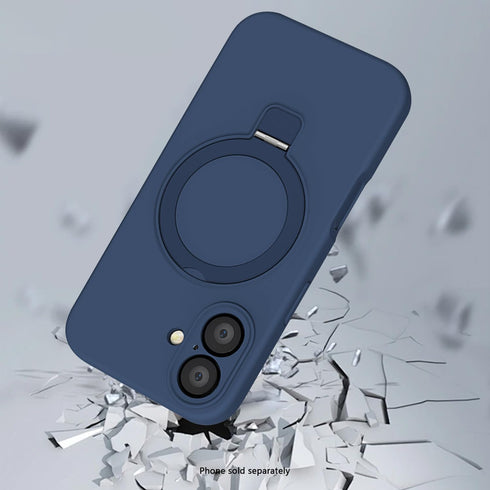ZERODAMAGE SAHARA CASE 17, (CP00908) Sahara - Venture Series Silicone Kickstand Case Compatible with Magsafe for iPhone