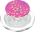 PopSockets PopGrip for MagSafe, Rainbow Leopard Cheetah Pink Design