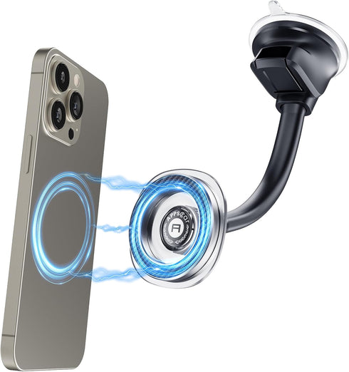 APPS2Car for MagSafe Car Mount, Magnetic Phone Holder for iPhone 15/14/13/12 Series & MagSafe Case