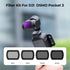 K&F Concept Magnetic ND Filter Kit for DJI Osmo Pocket 3 Creator Combo - 4-Pack (ND4+ND8+ND16+ND32)