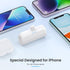 Mini Portable Charger Power Bank for iPhone, 5200mAh Ultra-Compact PD Fast Charging Battery Pack, Compatible