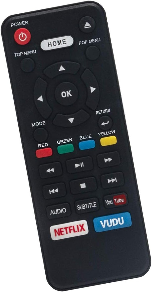 NC453 NC453UL Replacement Remote Control for Sanyo FWBP706F FWBP706FA FWBP706FC Blu-Ray Player