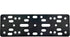ChargerCity 2 4 Universal Metal Alloy Bracket Plate for Ham CB Radio Garmin GPS Fish Finder Vehicle Mounting Plate