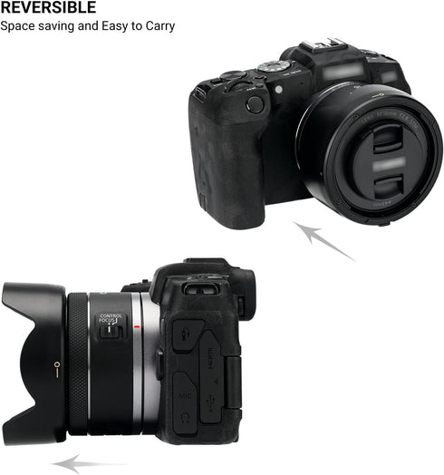 Canon RF 16mm F2.8 STM Lens Hood for EOS R6 R5 RP, Reversible Lens Shade Compatible with 43mm Filters